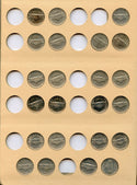 Jefferson Nickels 1938 - 2008 Partial Coin Set & Dansco Album Collection - BX90