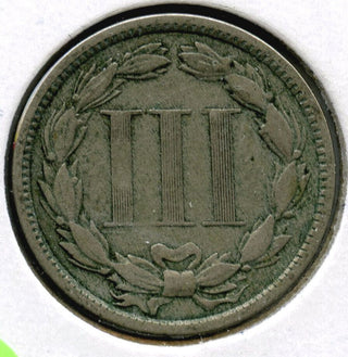 1871 3-Cent Nickel - Three Cents - Philadelphia Mint - H652