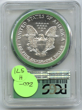 1986 American Eagle 1 oz Silver Dollar PCGS MS69 Sealed Box US Mint Green - H571
