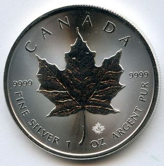 2021 Canada Maple Leaf 9999 Silver 1 oz $5 Coin Uncirculated ounce Bullion JK476