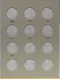 Kennedy Half Dollar - Starting 2000 Set -Coin Folder - HE Harris Album 2942 new