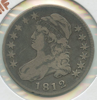 1812 Bust Silver Half Dollar 50C - Philadelphia Mint - ER929