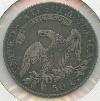 1824/4 -P Type 1 Silver Bust Half Dollar 50c Philadelphia Mint - KR193
