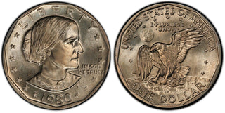 1980-S Susan B. Anthony SBA Small Dollar $1 Coin San Francisco Mint SBS80