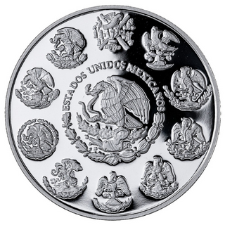 2023 Mexico Libertad 1 Oz Silver Proof 999 Coin Plata Pura Onza Moneda - JP665