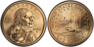 2002-P Sacagawea Native Dollar $1 Coin Philadelphia mint NAP02
