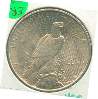 1927-D Peace Silver Dollar $1 Denver Mint - ER422