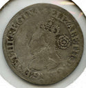 1568 Great Britain Coin - Sixpence - A712