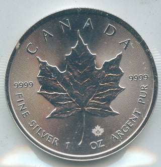 2017 Canada Maple Leaf 9999 Silver $5 coin BU Uncirculated 1oz - ER626