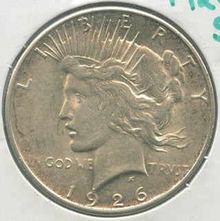 1926-S Peace Silver Dollar $1 San Francisco Mint - ER418
