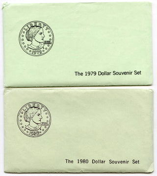 1979 & 1980 Susan B. Anthony Souvenir Dollar 6-Coin Set Collection - E980