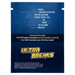 2023 Ultra Breaks Morgan or Peace Silver Dollar PCGS Ultra PR70 Certified JP515