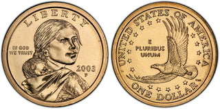2003-P Sacagawea Native Dollar $1 Coin Philadelphia mint NAP03