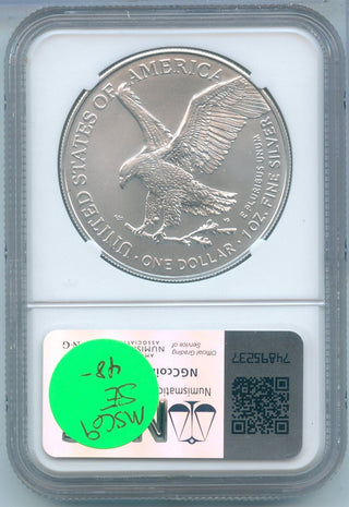 2024 American Eagle 1 oz Silver Dollar NGC MS69 - KR298