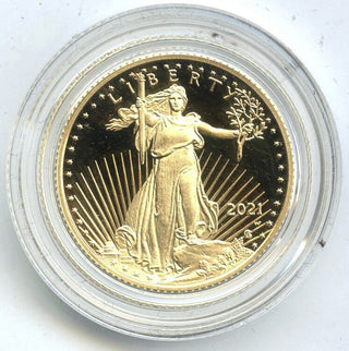 2021 American Eagle Type 2 One Quarter 1/4 Proof Gold Coin  -DM919