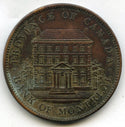 1842 Canada Bank of Montreal One Penny Token - G497