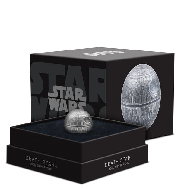 2024 Death Star 100g Silver $5 Niue Coin Star Wars - JP696