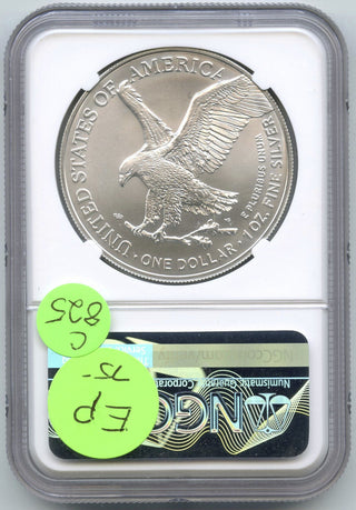 2022 President Donald Trump 1 oz Silver Eagle NGC MS70 Early Releases - C825