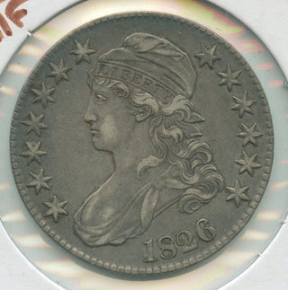 1826 Bust Silver Half Dollar - Philadelphia Mint - ER925