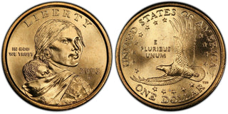 2003-D Sacagawea Native Dollar $1 Coin Denver mint NAD03