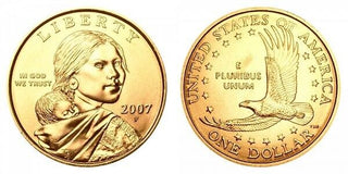 2007-P Sacagawea Native Dollar $1 Coin Philadelphia mint NAP07