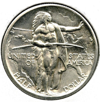 1937-D Oregon Trail Silver Half Dollar - Commemorative Coin - E362