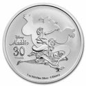 2022 Aladdin $2 Coin 999 Fine Silver 1 oz Niue BU Disney 30th Anniversary JP092