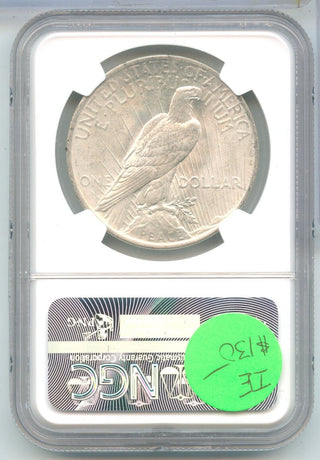 1923-P Peace Silver Dollar NGC MS 65 Certified - Philadelphia Mint - ER806