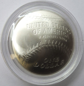 2014 Baseball Hall of Fame Silver Dollar US Mint B34 Commemorative Coin - G981