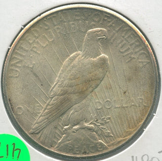1926-P Peace Silver Dollar $1 Philadelphia Mint - ER417