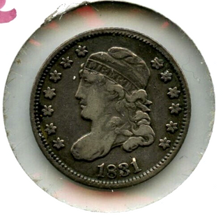 1831 Capped Bust Silver Half Dime -DM534