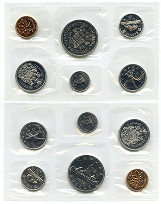 1971 & 1972 Royal Canadian Mint Sets Ottawa Proof-Like Unirculated Canada - E141
