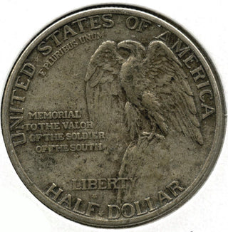 1925 Stone Mountain Memorial Silver Half Dollar - Commemorative Coin - G253