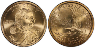 2000-P Sacagawea Native Dollar $1 Coin Philadelphia mint NAP00