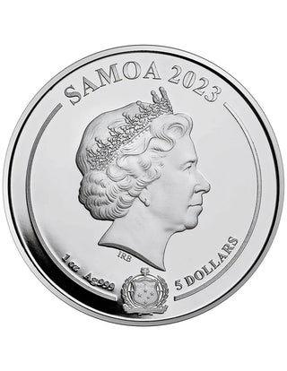 2023 DC Batman 1 oz 999 Silver $5 Samoa Coin -  ER627