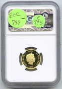 2014 Mickey Mouse $25 Coin 999 Gold 1/4 oz Niue NGC PF70 Ultra Cameo Disney E995
