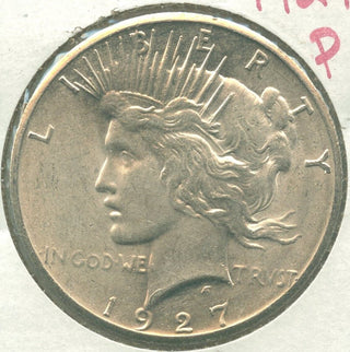 1927-P Peace Silver Dollar $1 Philadelphia Mint - ER421