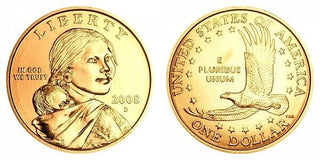 2008-D Sacagawea Native Dollar $1 Coin Denver mint NAD08
