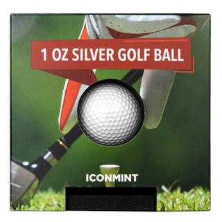 2023 Golf Ball Spherical 1 Oz Silver Samoa $5 Coin Golfer Mintage 1000 - JP445