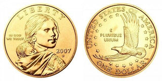 2007-D Sacagawea Native Dollar $1 Coin Denver mint NAD07