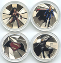 Batman vs Superman 2016 Canada 999 Silver 1/2 oz 5-Coin Set + Lenticular G941