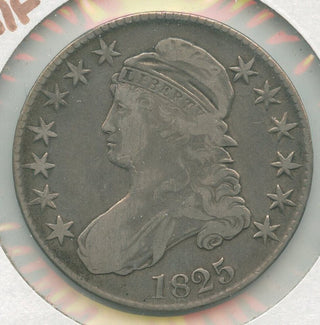 1825-P Silver Bust Half Dollar 50c Philadelphia Mint - KR191
