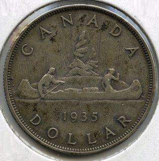 1935 Canada Silver Coin Dollar - King George V - E220