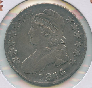 1814/3 Bust Silver Half Dollar 50C - Philadelphia Mint - ER935