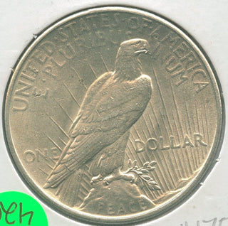 1935-P Peace Silver Dollar $1 Philadelphia Mint - ER426