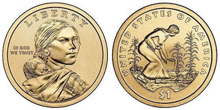 2009-D Agriculture Sacagawea Native Dollar $1 Coin Denver mint NAD09