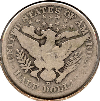 1906-D Barber Silver Half Dollar - Denver Mint - MC92