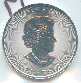 2017 Canada Maple Leaf 9999 Silver $5 coin BU Uncirculated 1oz - ER626
