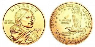 2005-P Sacagawea Native Dollar $1 Coin Philadelphia mint NAP05