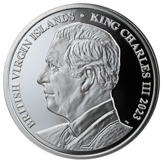 2023 Pegasus 1 Oz Silver Proof Coin Pobjoy Mint Farewell Virgin Islands - JP645